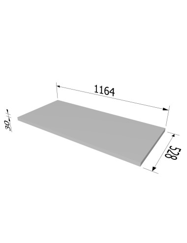 D629M – Innenregal L.116,4...