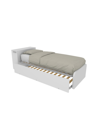 Einzelbett mit zweitem...