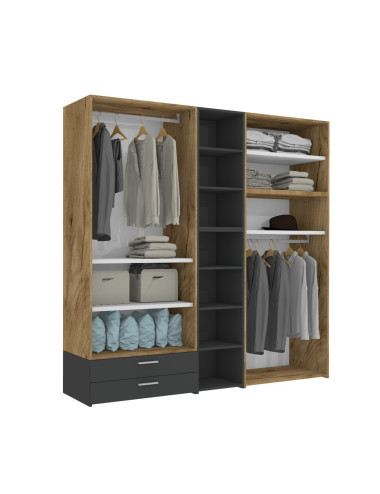 Armoire avec bibliothèque...