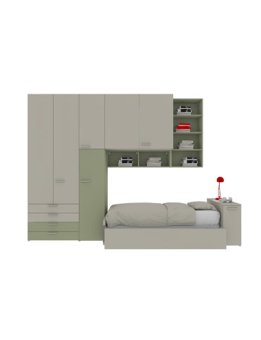 Halbdeck-Schlafzimmer mit...